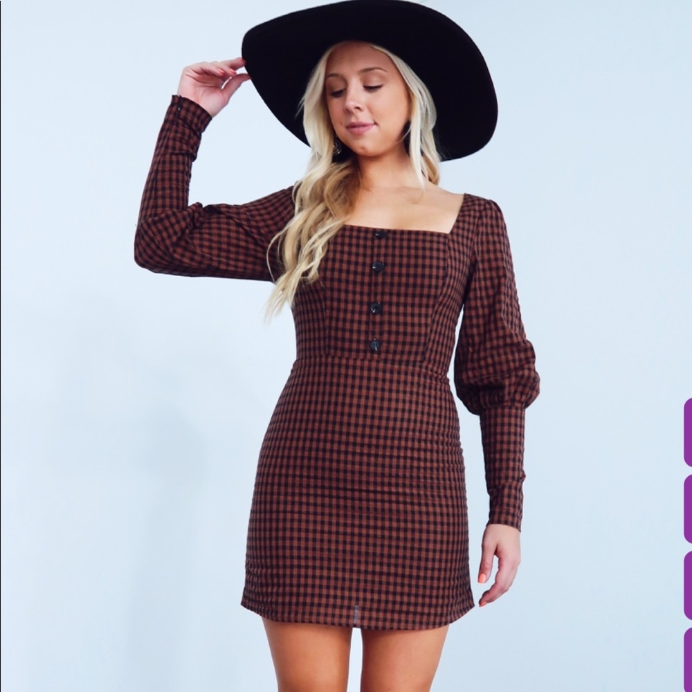 In the city dress